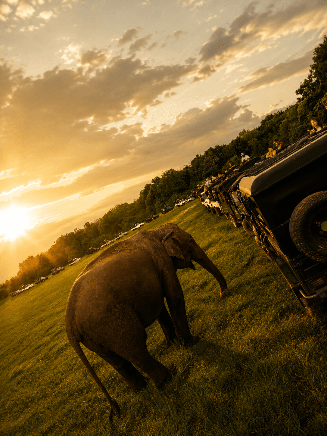 Elephant Watching Safari
